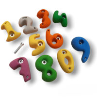 Sacche per l'arrampicata per bambini, numeri - immagine 2