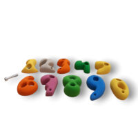 Sacche per l'arrampicata per bambini, numeri - immagine 3